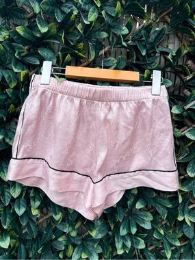 💫10/$25 • Victoria's Secret Iconic Cursive Logo Satin Sleepwear Shorts